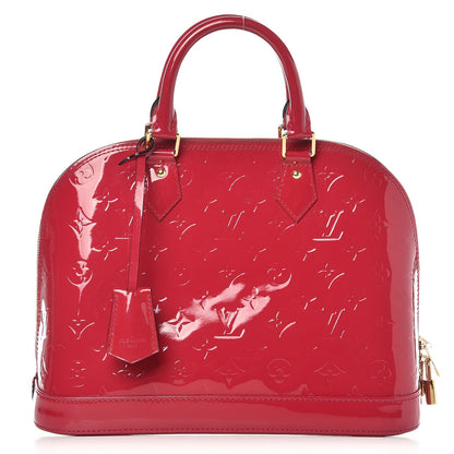 Louis Vuitton Vernis Alma PM Rose Indien 1 of 7