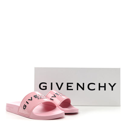 Givenchy Rubber Womens Logo Womens Pool Slides Sandals 36 Light Pink 9 of 9