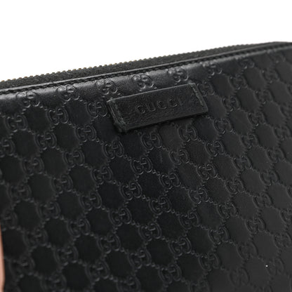 Gucci Microguccissima Zip Around Wallet Black 9 of 9
