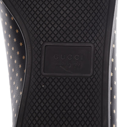 Gucci X SEGA Calfskin GUCCY Stars Womens Falacer Sneakers 40 Black 6 of 10