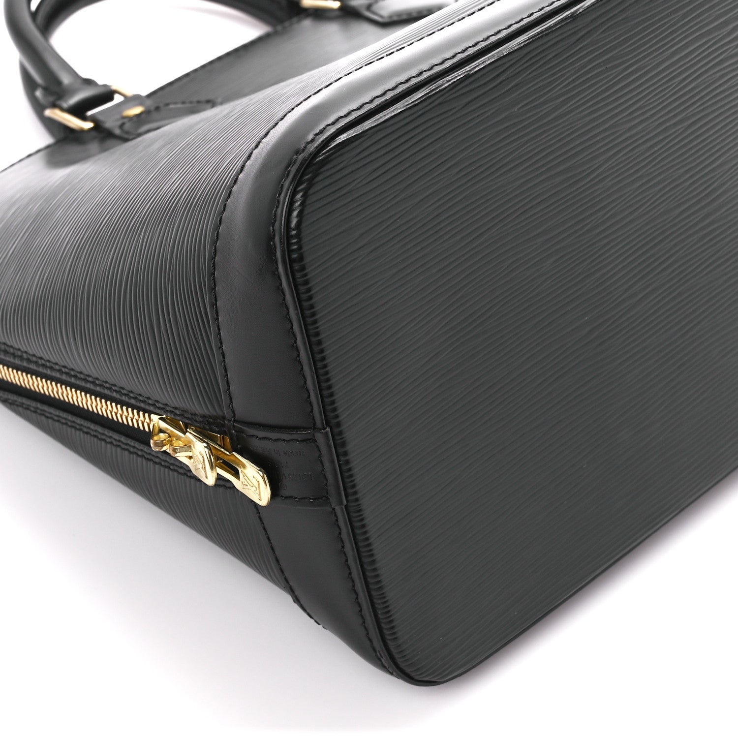 Louis Vuitton Epi Alma PM Black 11 of 12