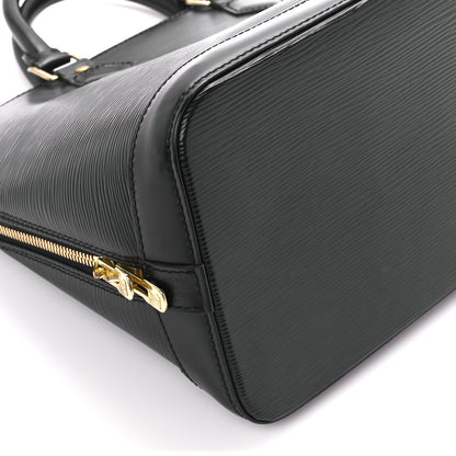 Louis Vuitton Epi Alma PM Black 11 of 12
