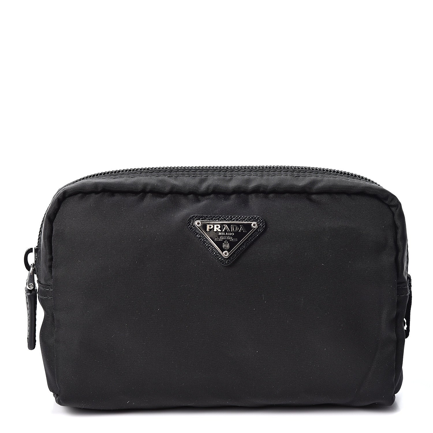 Prada Nylon Vela Cosmetic Pouch Black 1 of 7