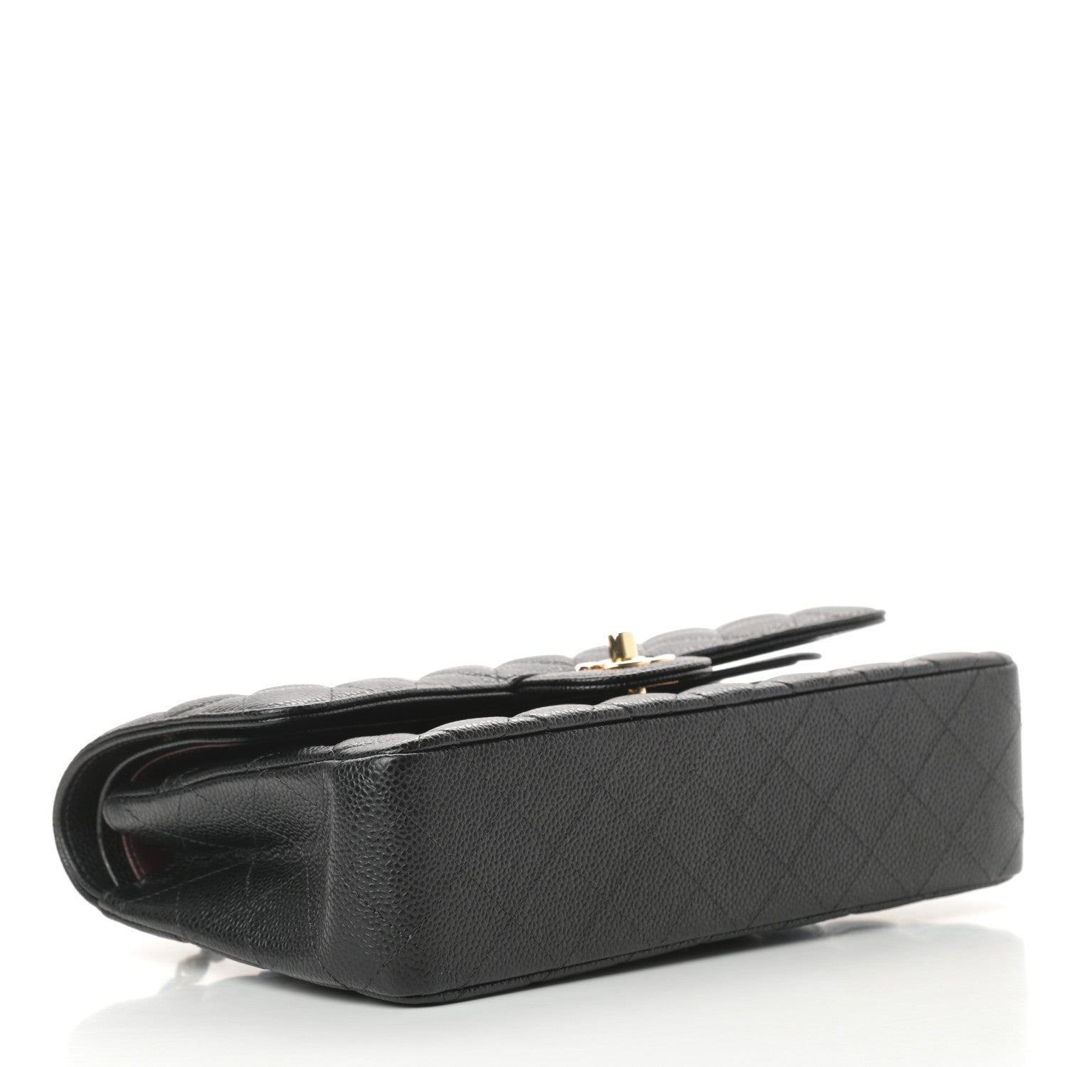 Chanel Caviar Quilted Medium Double Flap Black 4 of 10