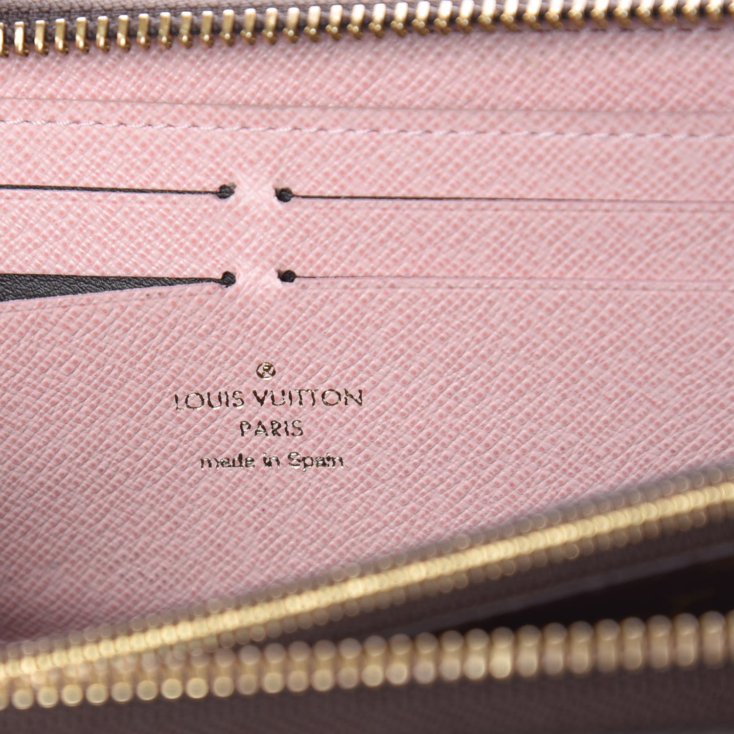 Louis Vuitton Monogram Clemence Wallet Rose Ballerine 6 of 13