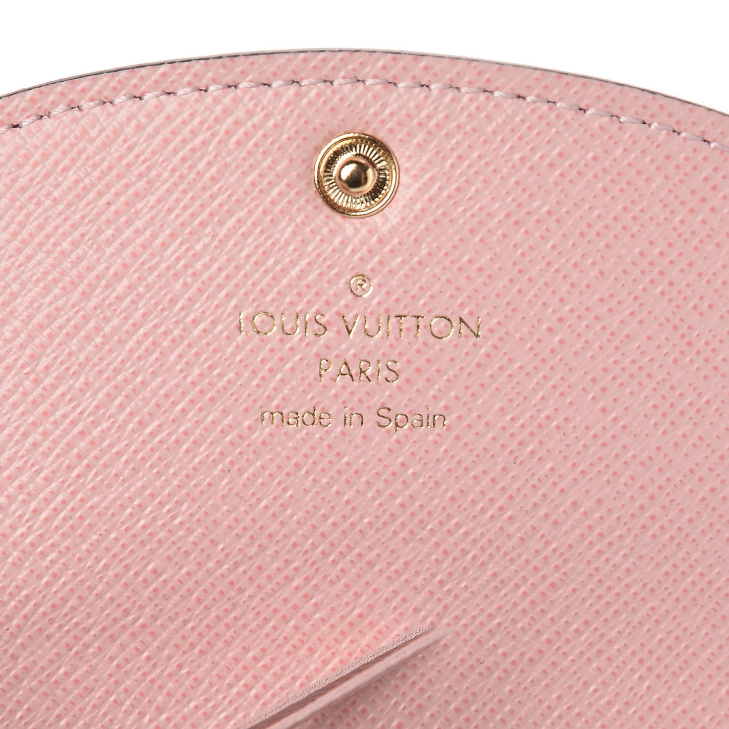 Monogram Rosalie Coin Purse Rose Ballerine