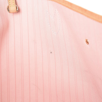 Louis Vuitton Damier Azur Neo Neverfull GM Rose Ballerine 12 of 14