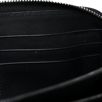 Bottega Veneta Nappa Intrecciato Zip Around Wallet Black 14 of 19