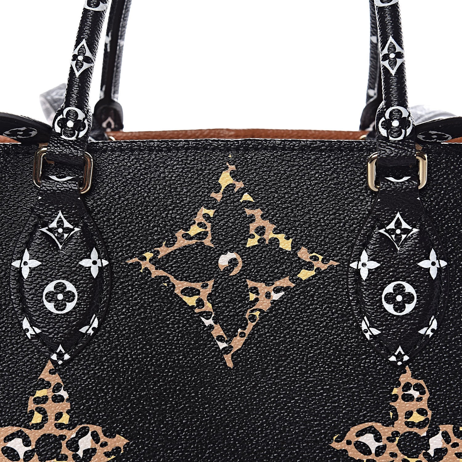 Louis Vuitton Monogram Giant Jungle Onthego GM Black 8 of 14