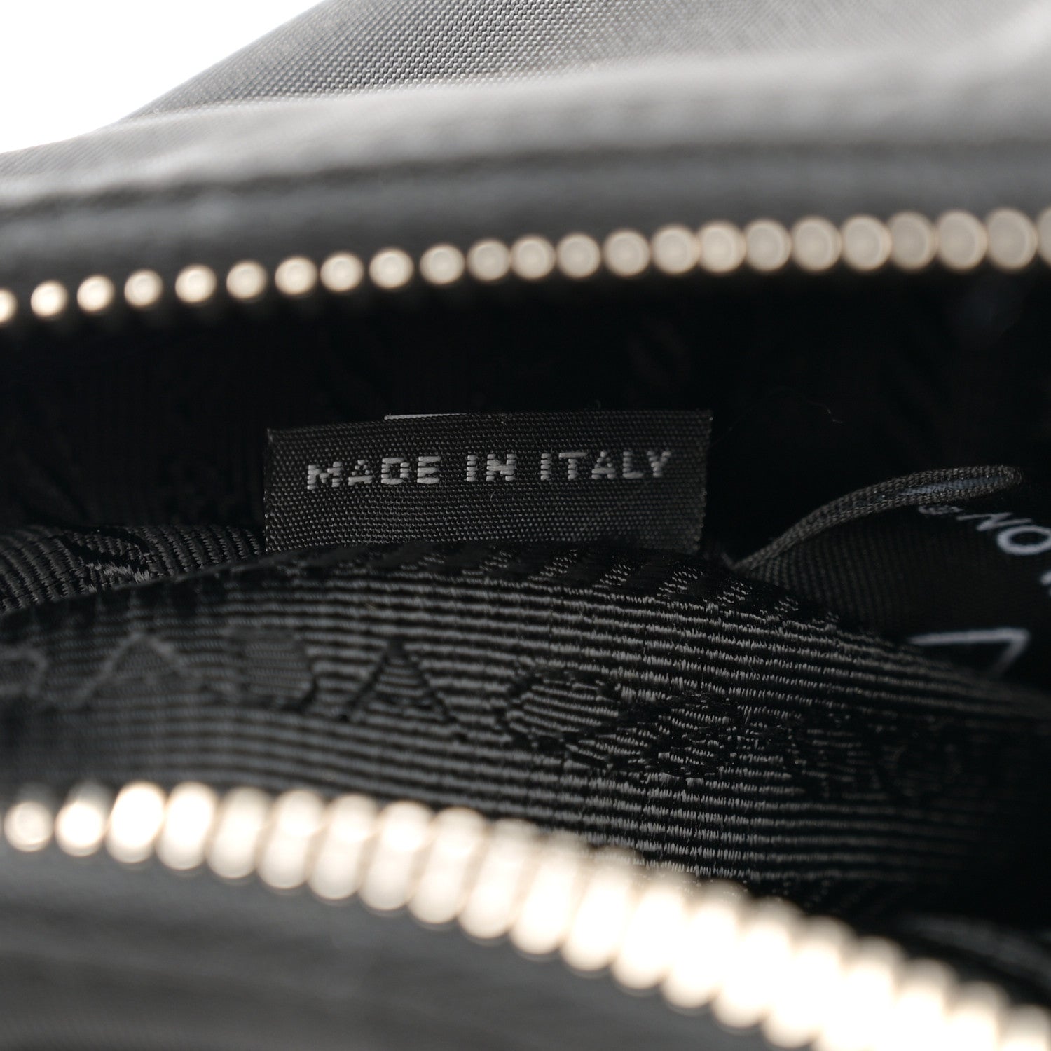Prada Tessuto Nylon Saffiano Mini Re-Edition 2005 Bag Black 7 of 13