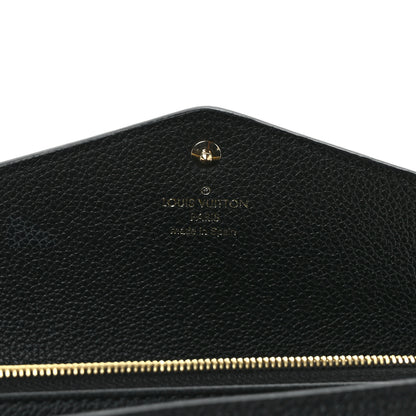 Louis Vuitton Empreinte Sarah Wallet NM Black 6 of 10