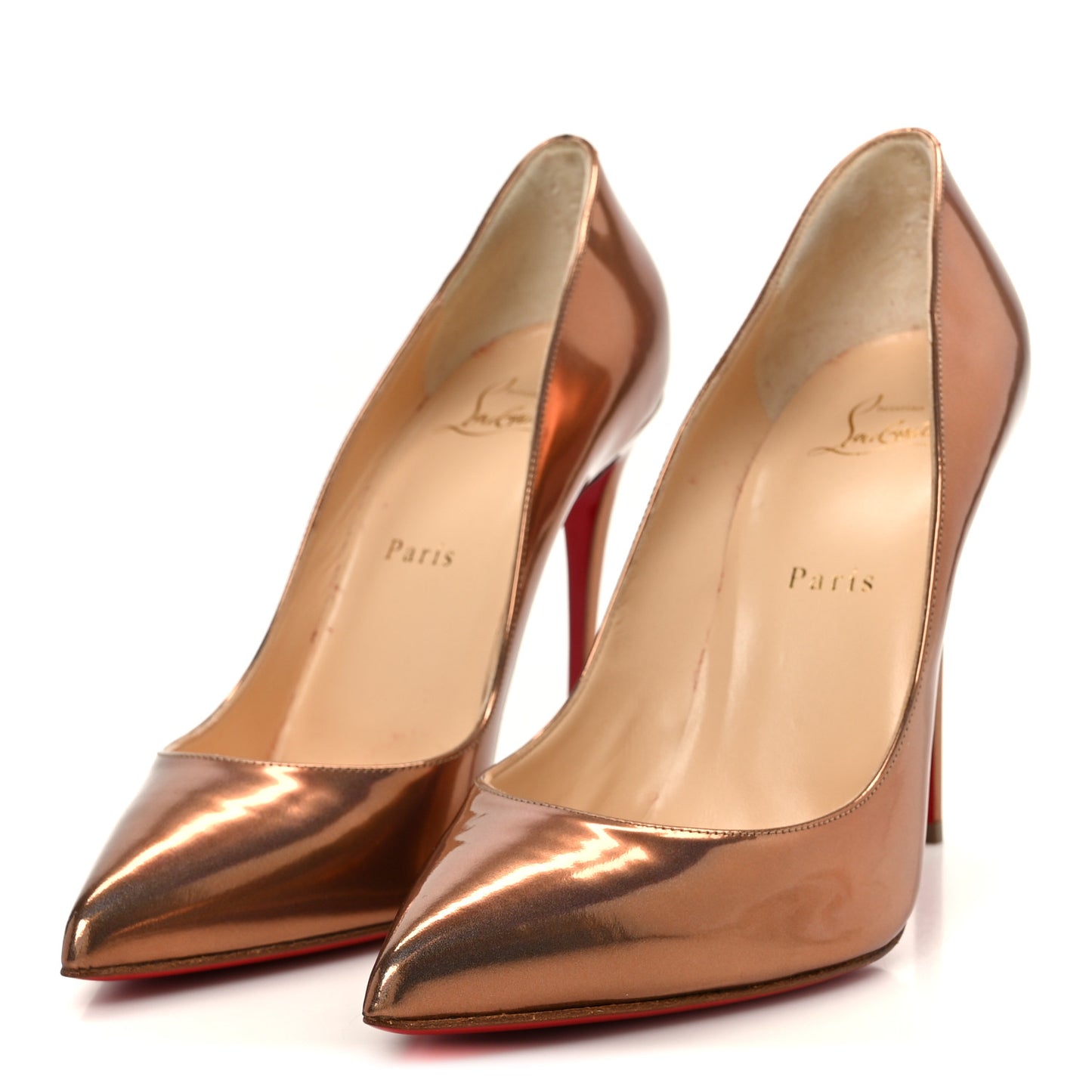Metallic Pigalle Follies 100 Pumps 40 Bronze