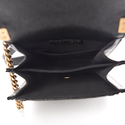Chanel Caviar Quilted North South Boy Flap Black 7 of 10
