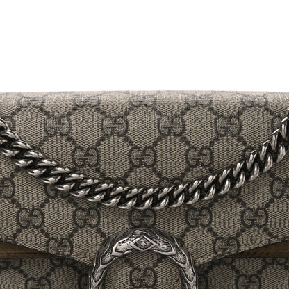 Gucci GG Supreme Monogram Small Dionysus Shoulder Bag Taupe 8 of 11