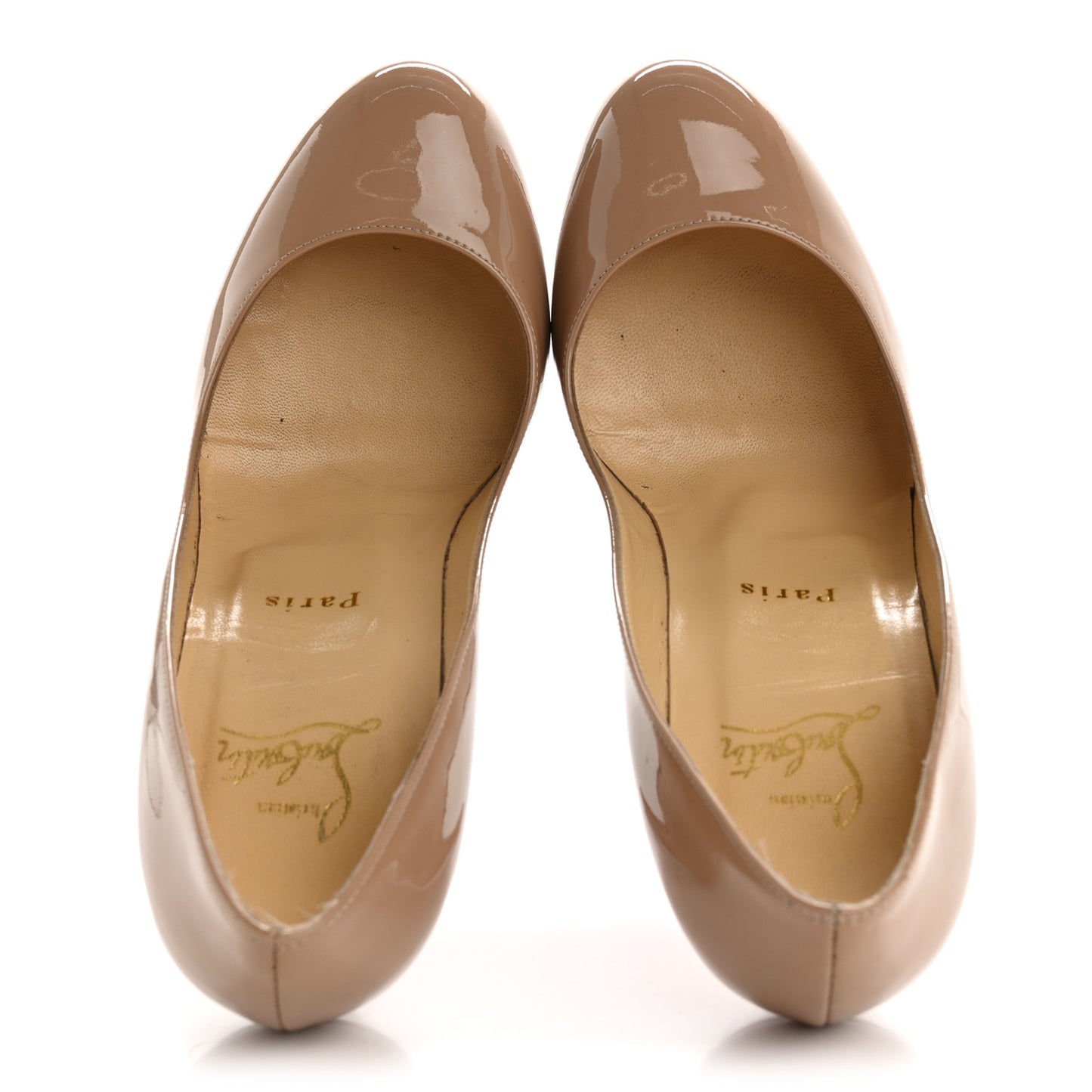 Patent Simple 100 Pumps Nude