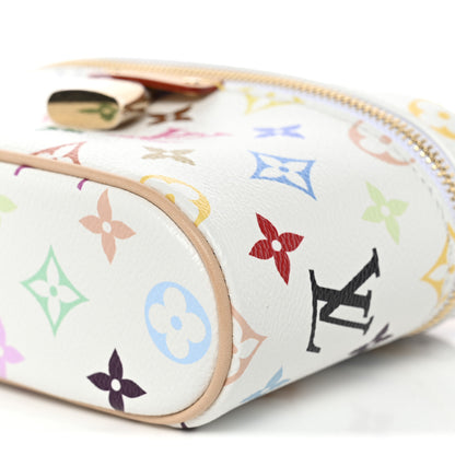 Louis Vuitton LV x TM Monogram Multicolor Vanity Chain Pouch White 9 of 9