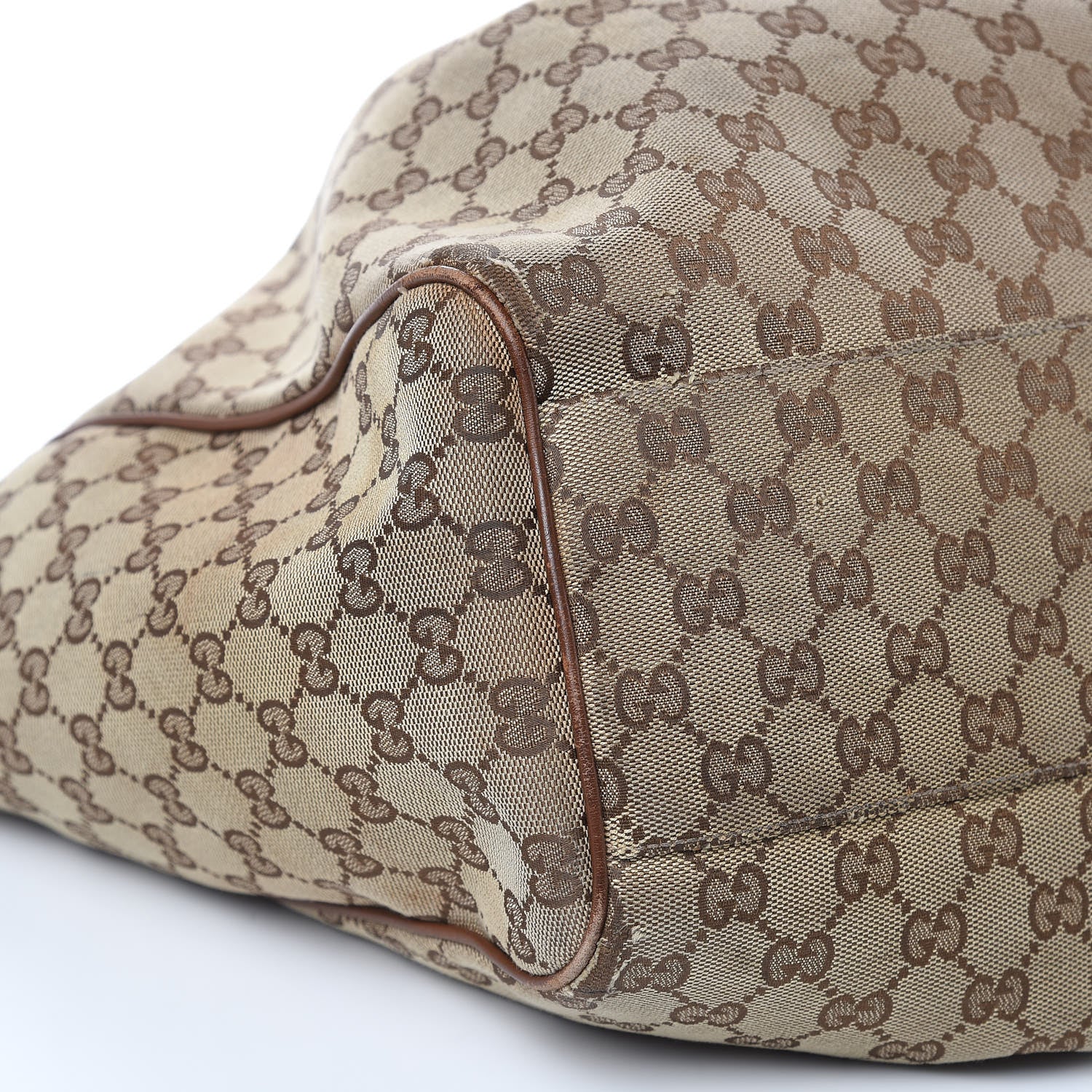 Gucci Monogram Large Sukey Tote Brown 8 of 24