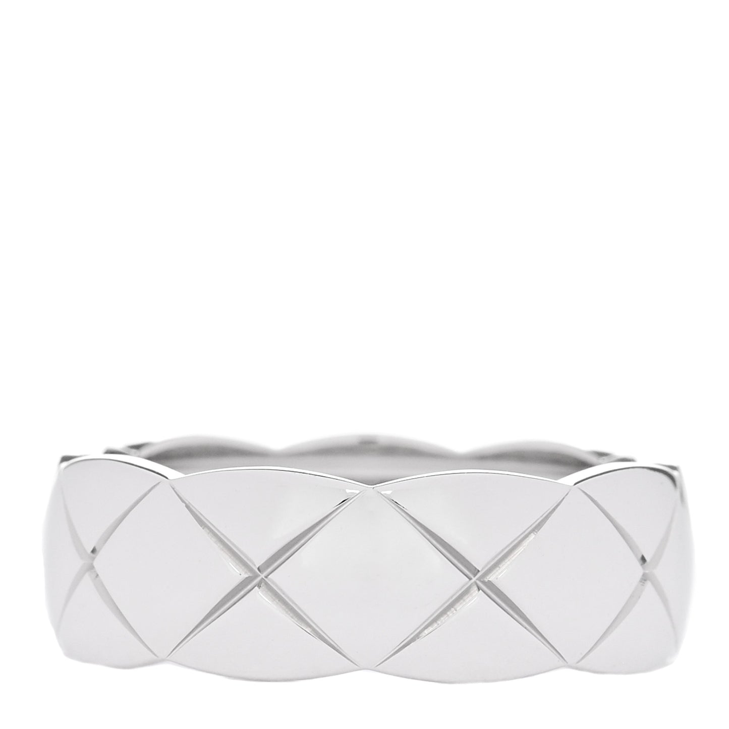 18K White Gold Small Coco Crush Ring 53 6.5