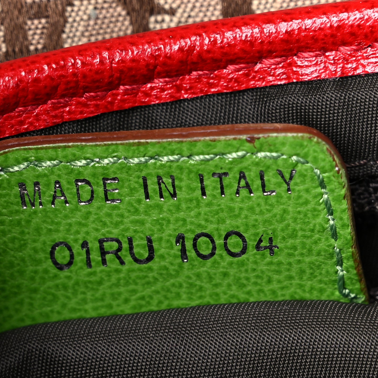 Monogram Rasta Saddle Bag Beige