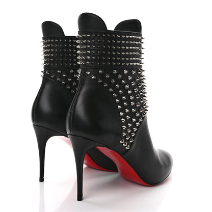 Christian Louboutin Calfskin Hongroise 85 Ankle Boots 40.5 Black 4 of 8