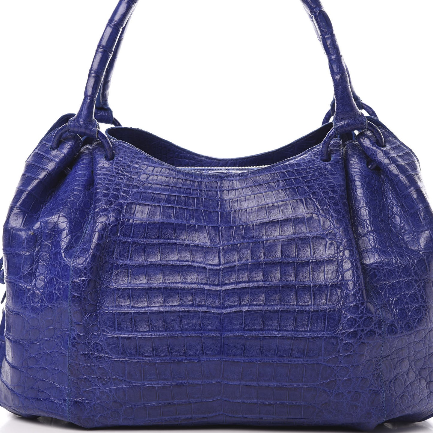 Crocodile Hobo Blue