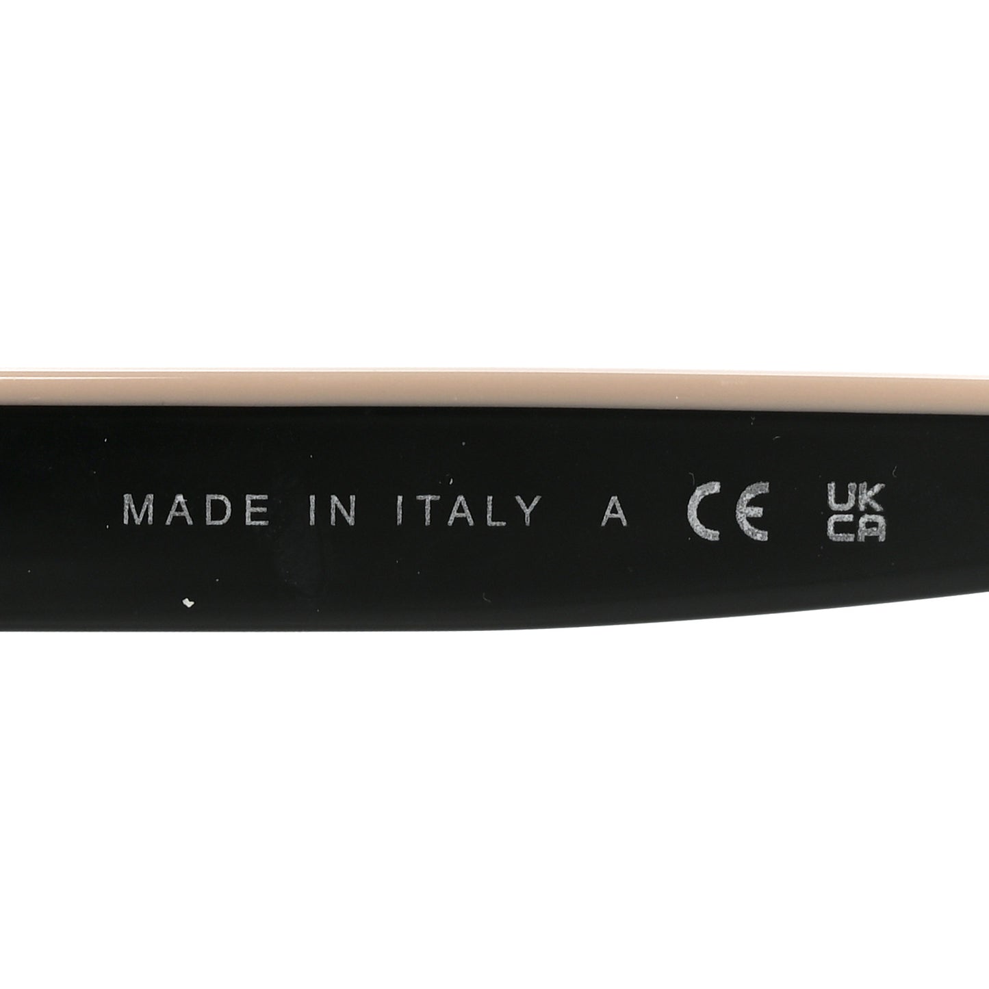 Acetate CC Butterfly Sunglasses 5414-A Black Beige
