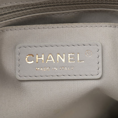 Chanel Calfskin Quilted Small Urban Spirit Backpack Grey 6 of 13