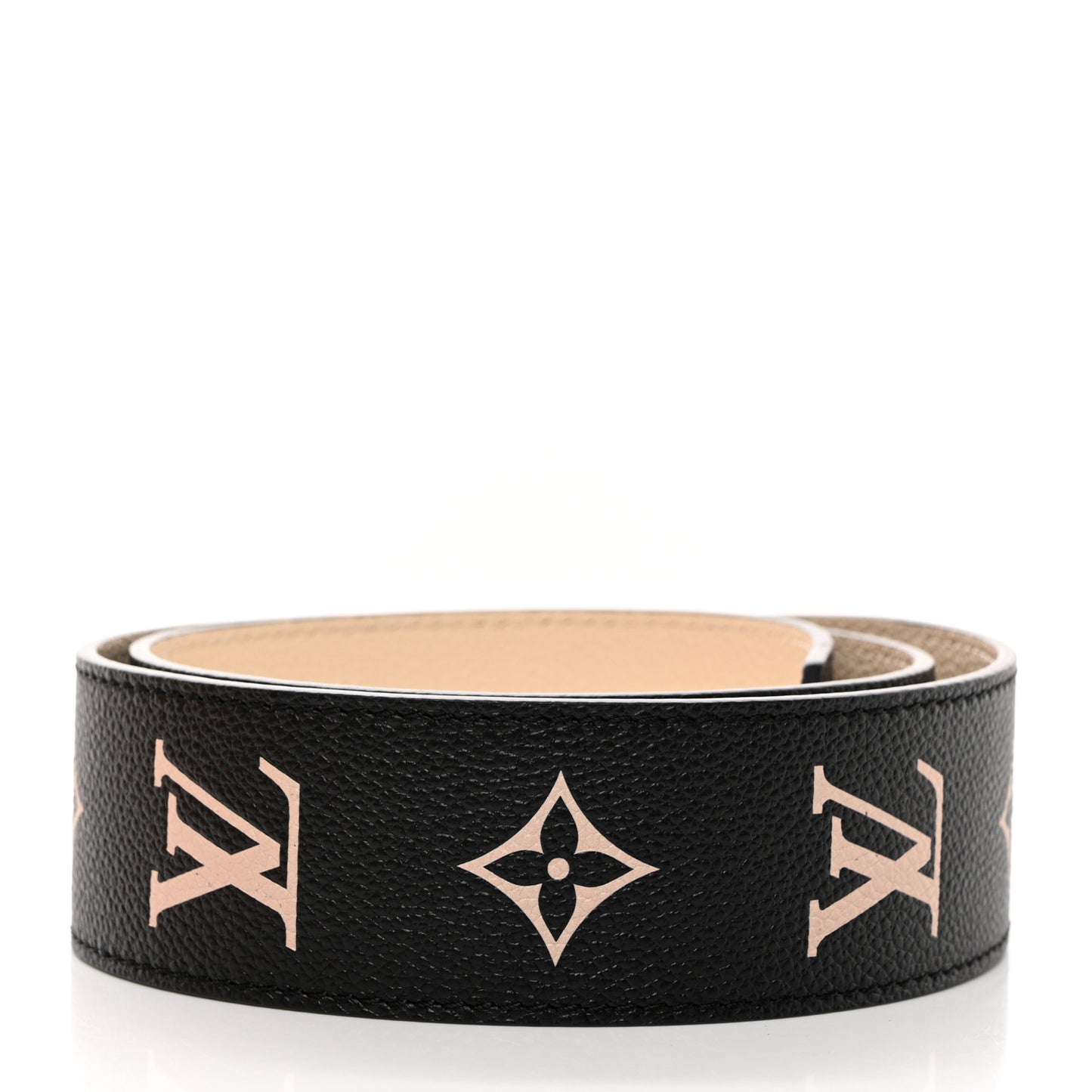 Empreinte Monogram Bandouliere Shoulder Strap Black Beige