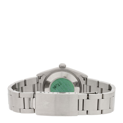 Rolex Stainless Steel 31mm Oyster Perpetual Watch Silver 77080 3 of 4