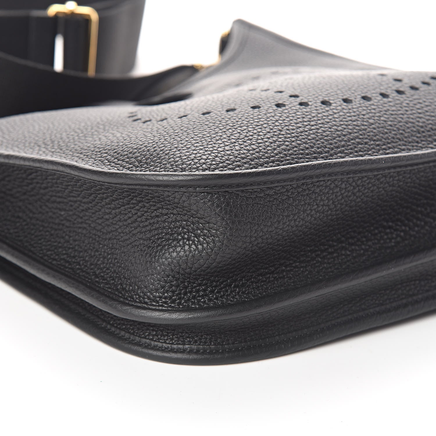 Hermes Taurillon Clemence Evelyne III PM Black 9 of 10