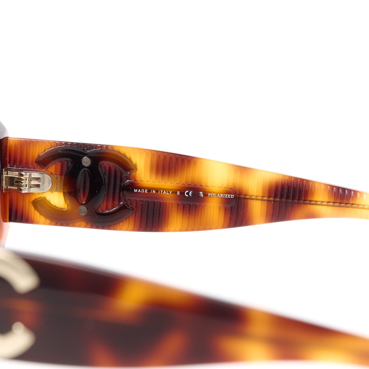 Acetate Polarized Butterfly Large CC Sunglasses 5492-A Tortoise