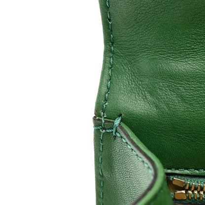 Valentino Garavani Vitello Small Glam Lock Rockstud Flap Gea Green 13 of 15