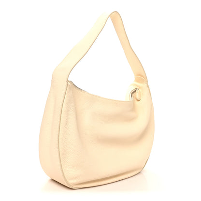 The Row Matte Grained Calfskin Allie Bag Milk 3 of 9