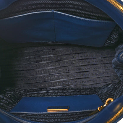 Prada Saffiano Lux Medium Tote Bluette 5 of 8