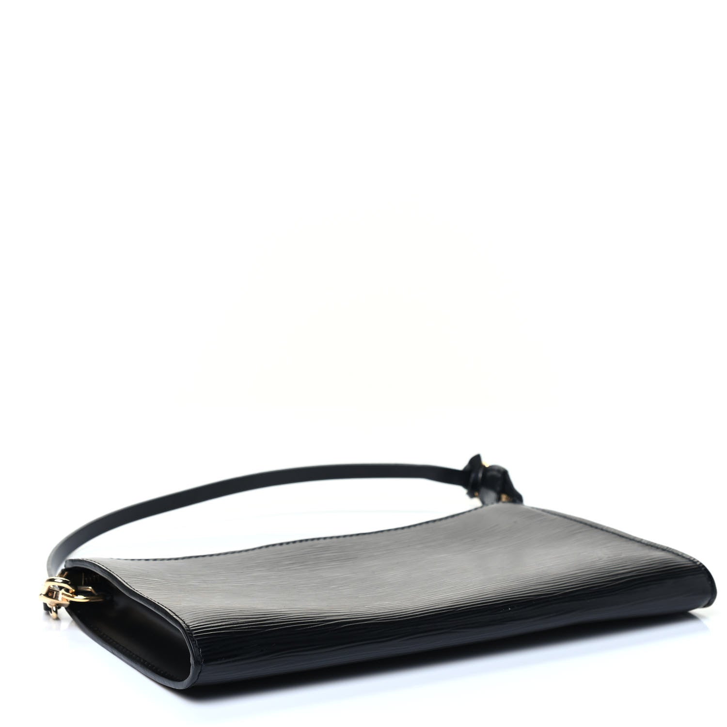 Louis Vuitton Epi Pochette Accessories 24 Black 3 of 4