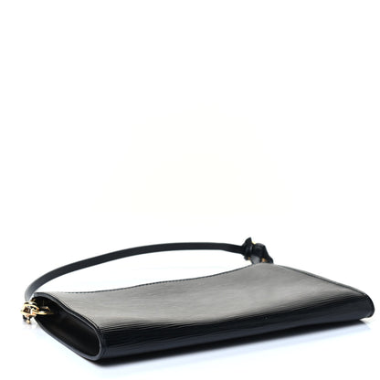 Louis Vuitton Epi Pochette Accessories 24 Black 3 of 4