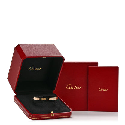 Cartier 18K Yellow Gold LOVE Cuff Bracelet 19 4 of 4