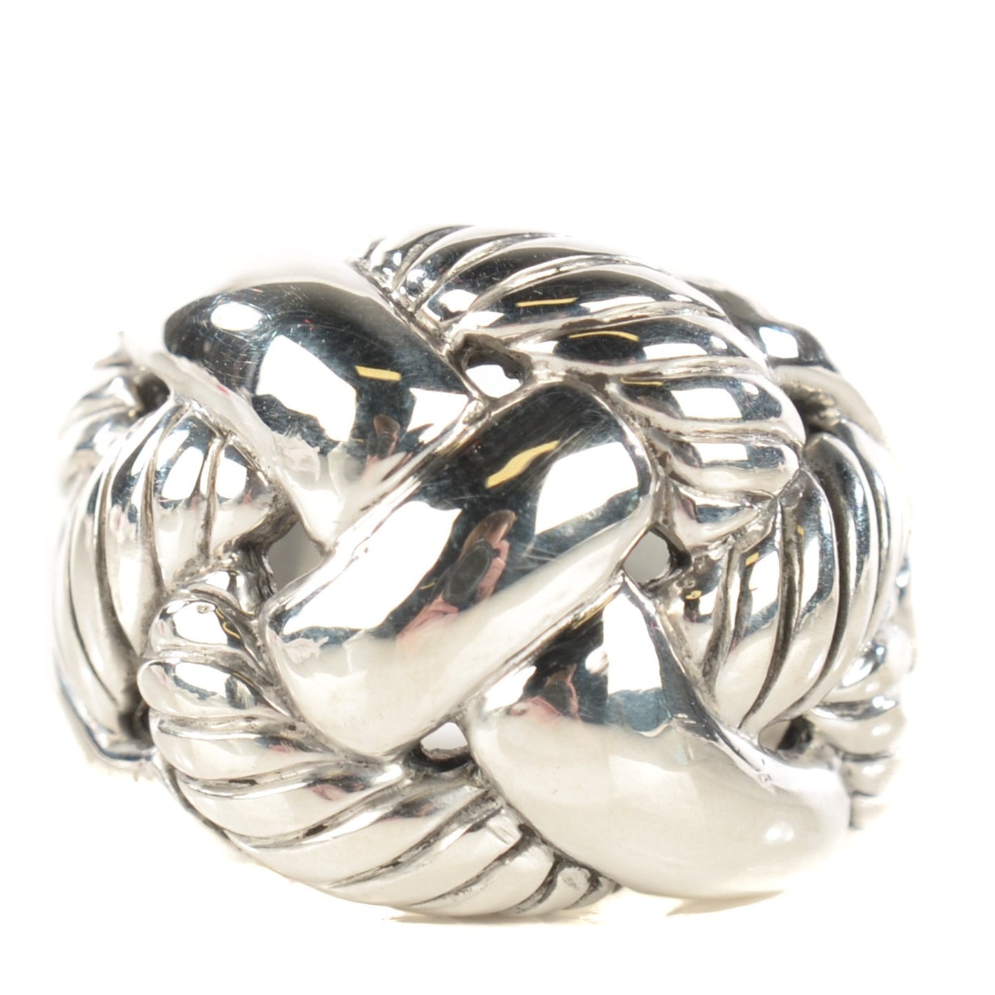 Sterling Silver 22mm Cordelia Ring 51.5 6