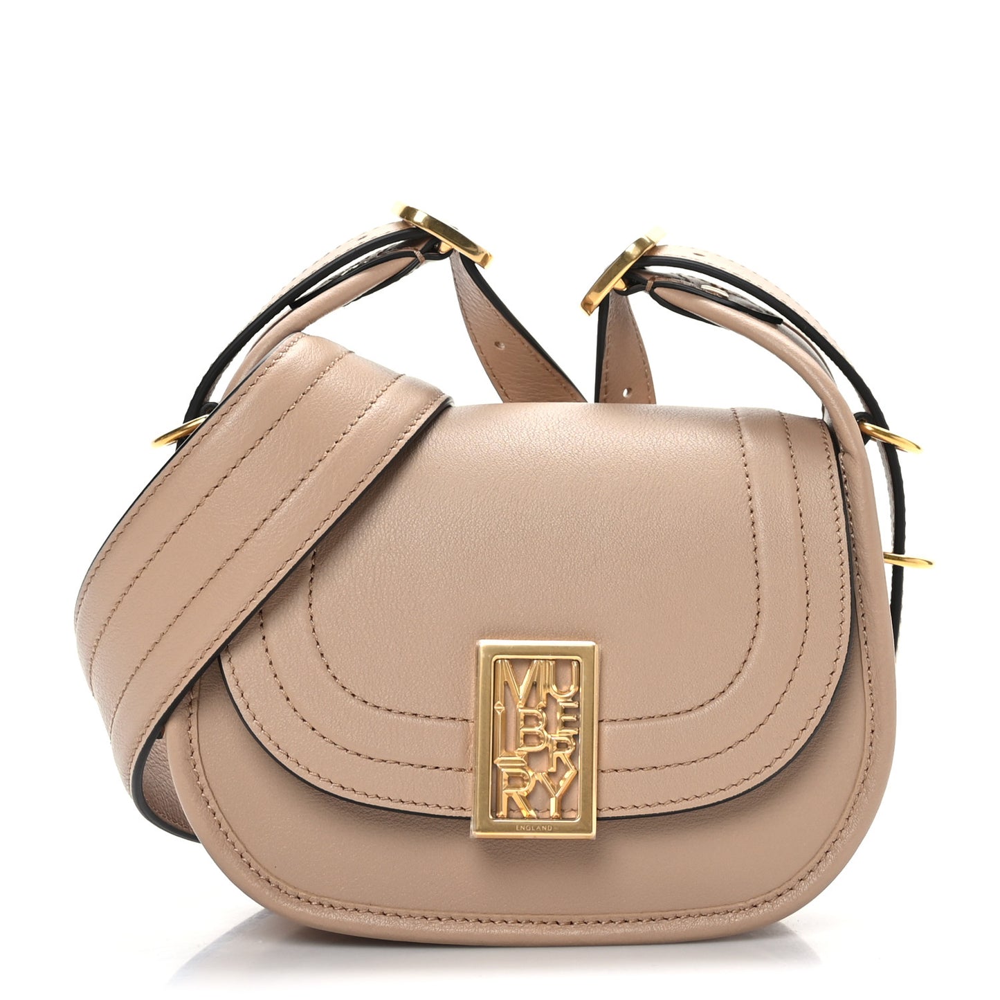 Silky Calfskin Small Sadie Satchel Maple