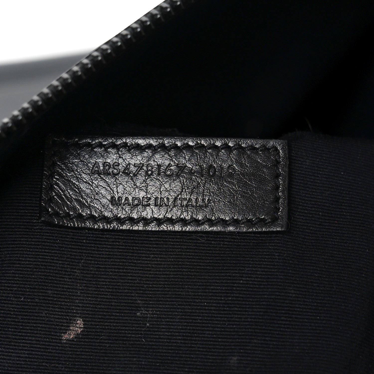 Saint Laurent Textured Patent Large Souple Sac De Jour Black 7 of 11