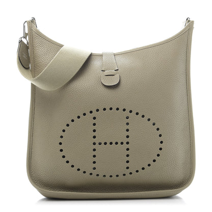 Hermes Taurillon Clemence Evelyne III GM Sauge 1 of 11