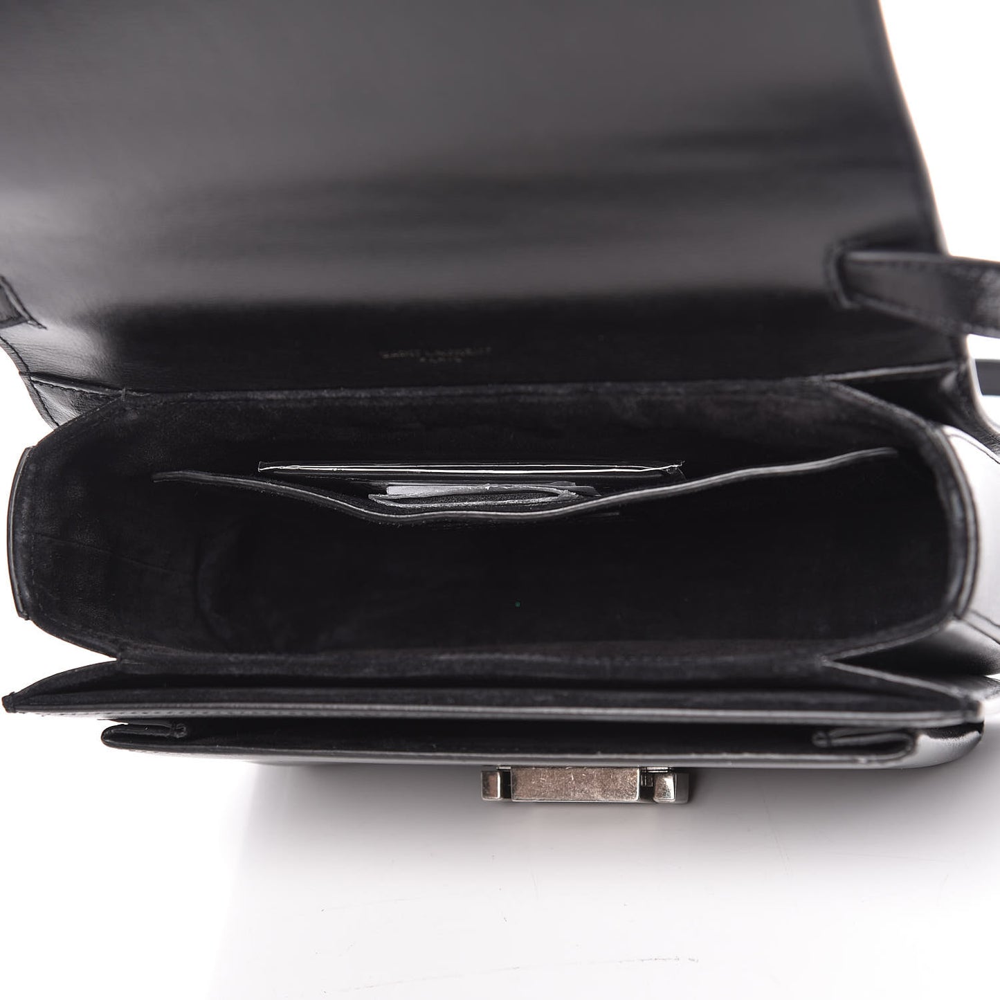 Calfskin Medium Bellechasse Satchel Black