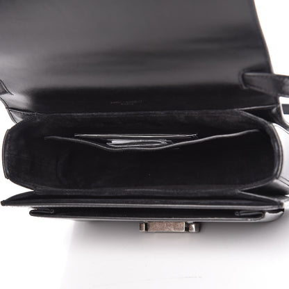 Saint Laurent Calfskin Medium Bellechasse Satchel Black 7 of 11