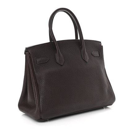 Hermes Fjord Birkin 30 Chocolate 3 of 11