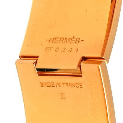 Hermes Enamel Wide Clic Clac H Bracelet GM Black 5 of 5