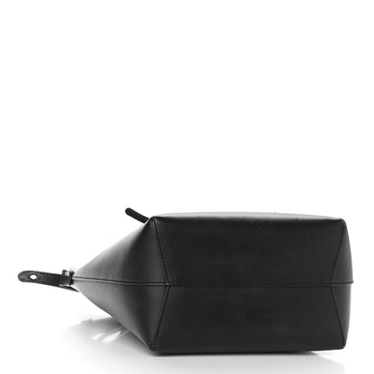Mansur Gavriel Vegetable Tanned Calfskin Bucket Bag Black Flamma 4 of 10