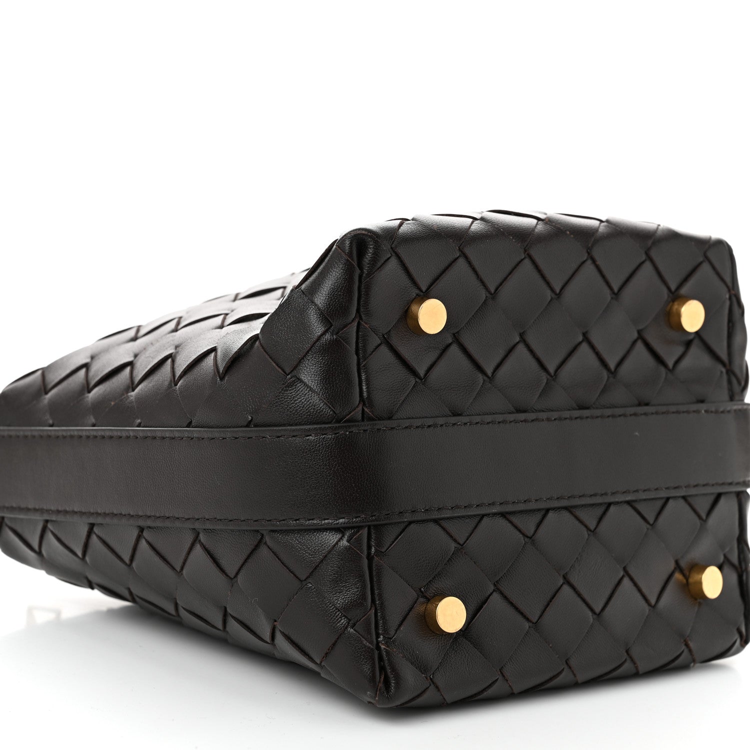 Bottega Veneta Calfskin Nappa Intrecciato Mini Wallace Fondant 9 of 12