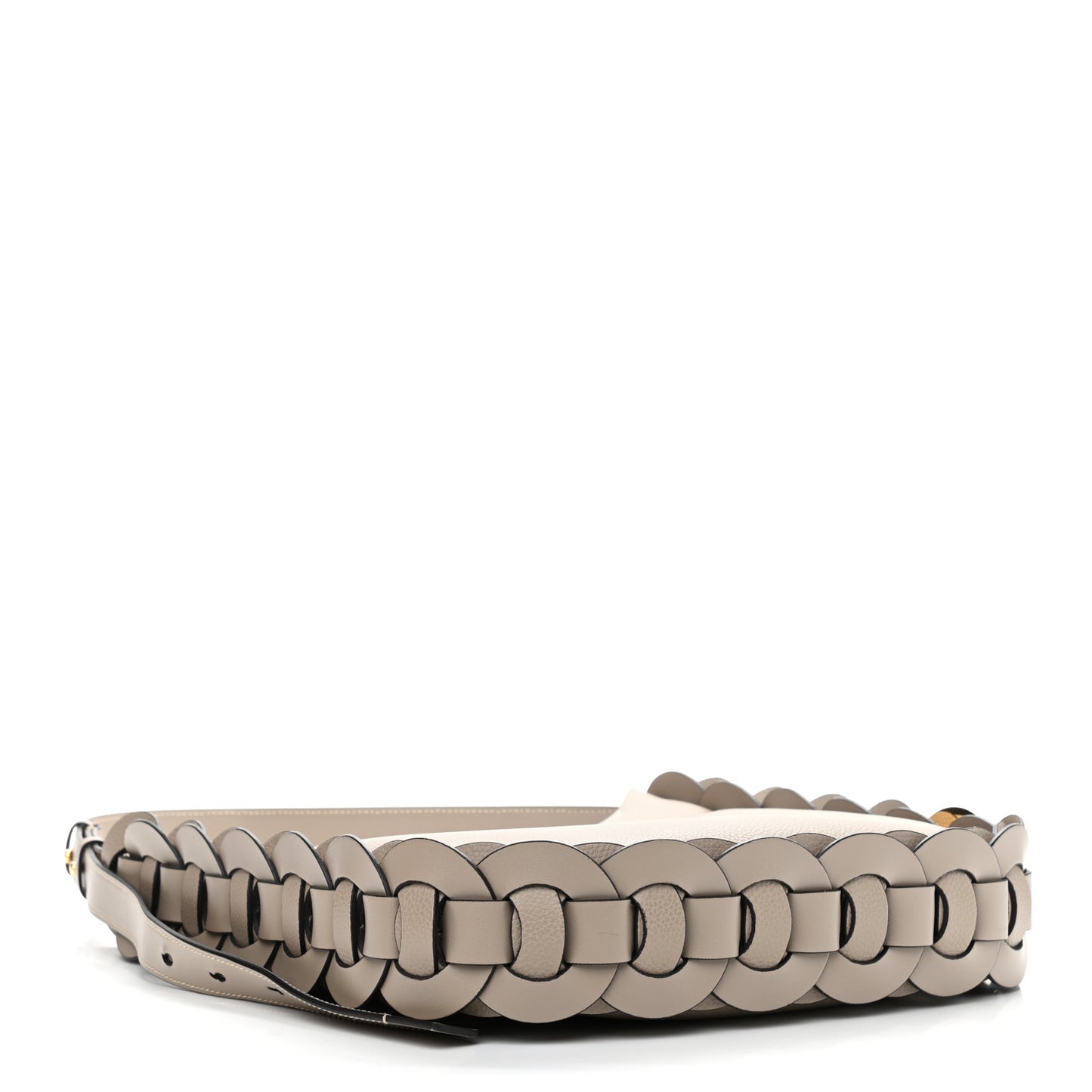 Small Grain Smooth Calfskin Medium Darryl Hobo Motty Grey
