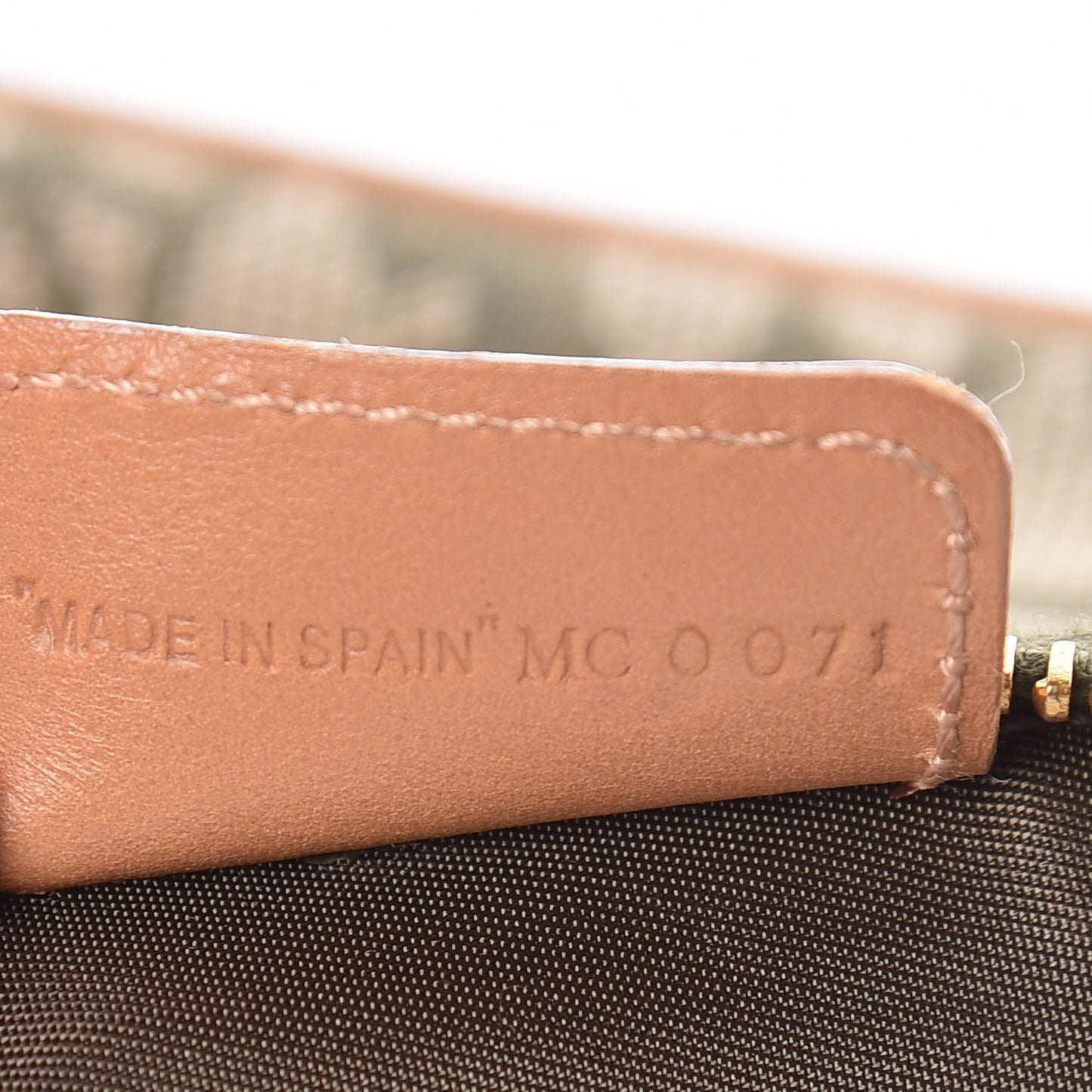 Monogram Mini Saddle Pochette Green