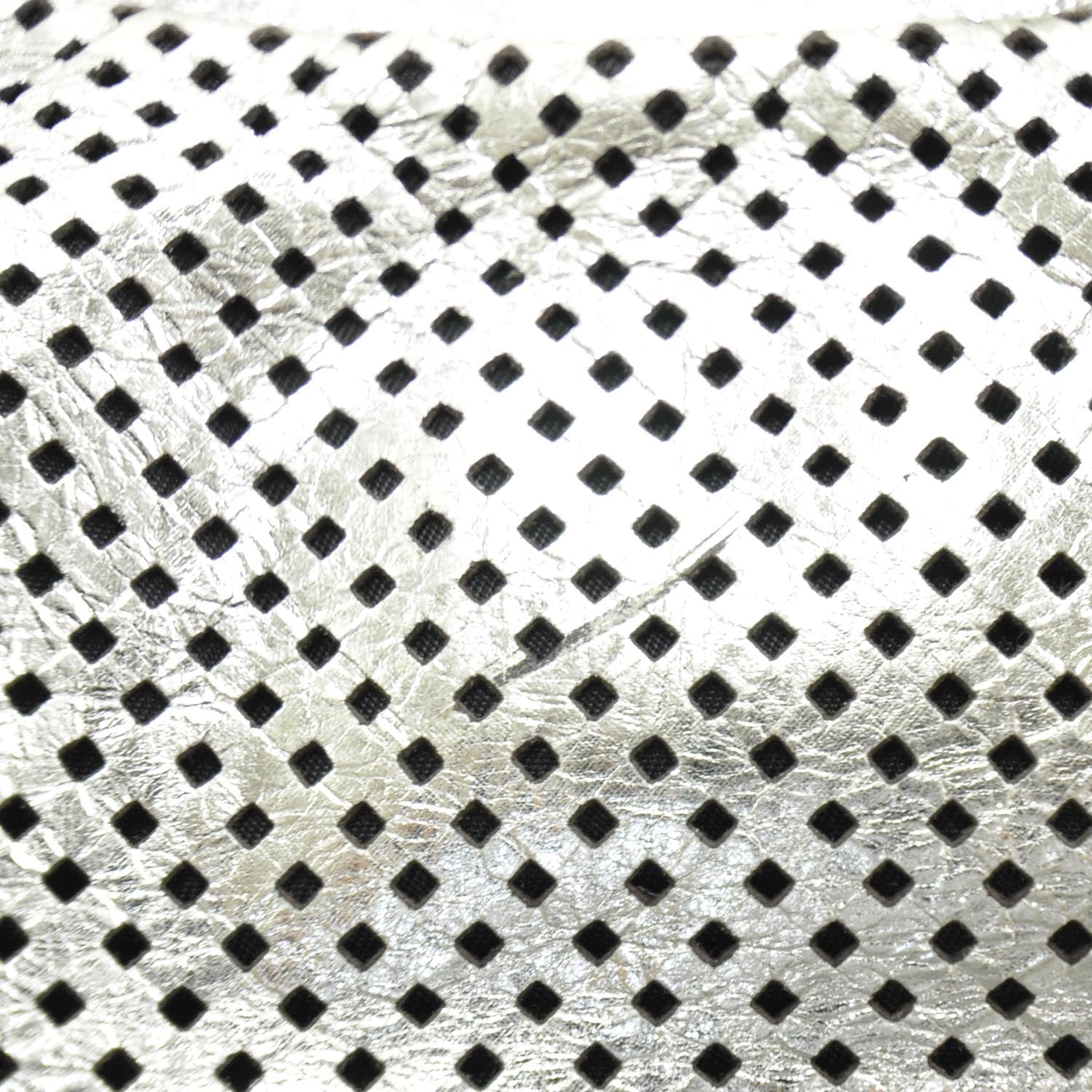 Chanel Metallic Glazed Calfskin Perforated Rodeo Drive Hobo Silver 12 of 12